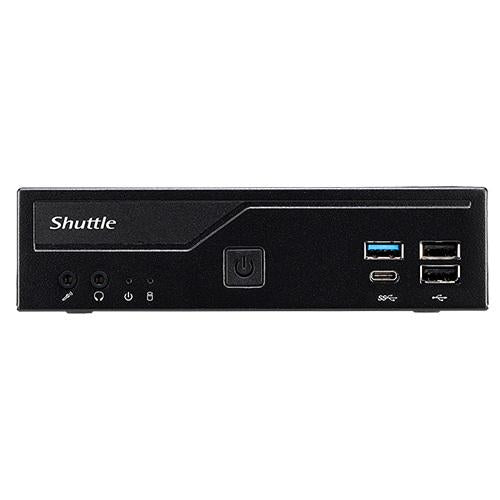 Shuttle shuttle dh610 xpc slim pc barebone, lga1700, intel h610, 2x ddr4 (max.64gb) 1x2.5 bay, m.2, hdmi,