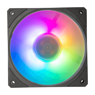 Cooler master cooler mfz-m2dn-24np2-r1 mobius 120p argb, 120 mm, 2400 rpm, 30 db, 75.2 cfm, black