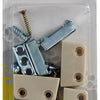 Mack 1015832 - 4 paneelverbinders trapez wit | 5 stuks