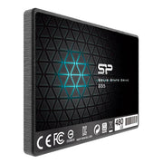Silicon power sp480gbss3s55s25 slim s55 ssd, 480 gb, 2.5 , sata3, 6 gbit s, slc, 560 500 mb s, blue - afbeelding 2