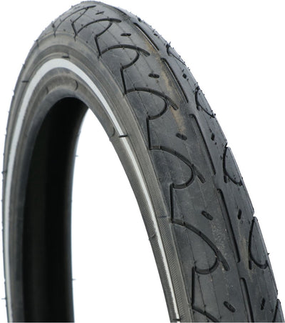 Dresco buitenband steet - bandenmaat 16 x 1.75 – etrto maat 47-305 - optimale grip bij alle weersomstandigheden - lage rolweerstand – hoge lekbestendigheid - zwart