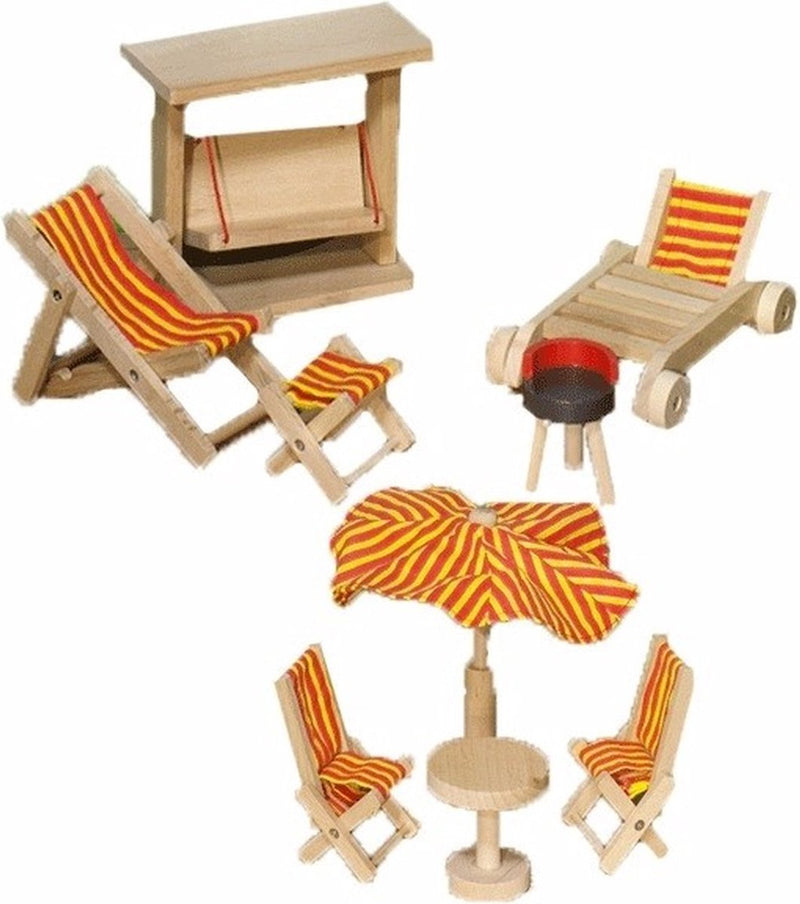 Goki tuinset poppenhuis