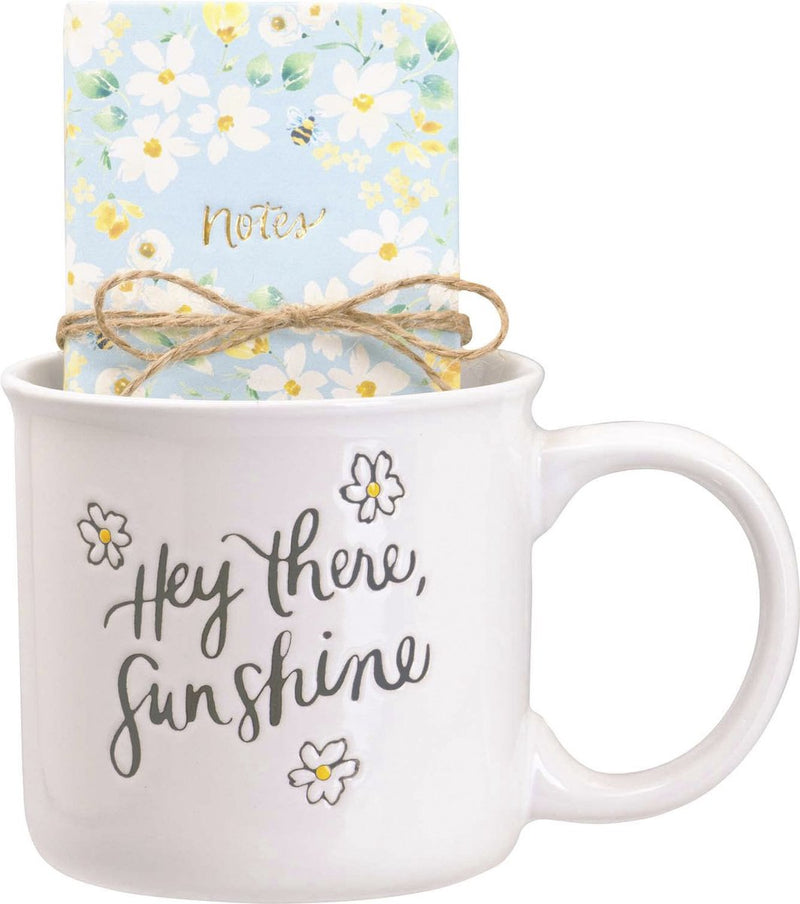 Kangaro eccolo gifset - mok 580ml en notitieboekje - hey there sunshine - ec-hc102a
