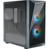 Cooler master cooler cp320-kgnn-s00 cmp 320, matx, midi-tower, 120mm, window, argb, black