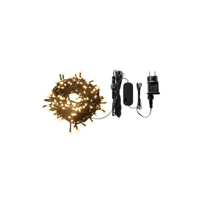 Woox woox r5168 slimme kerstverlichting wi-fi 20 meter, 200leds, 230 lumen, warm-wit met dim en geluid