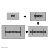 Neomounts wl30s-950bl19 select screen wall mount, fixed, vesa 800x600-1500x900 - afbeelding 5