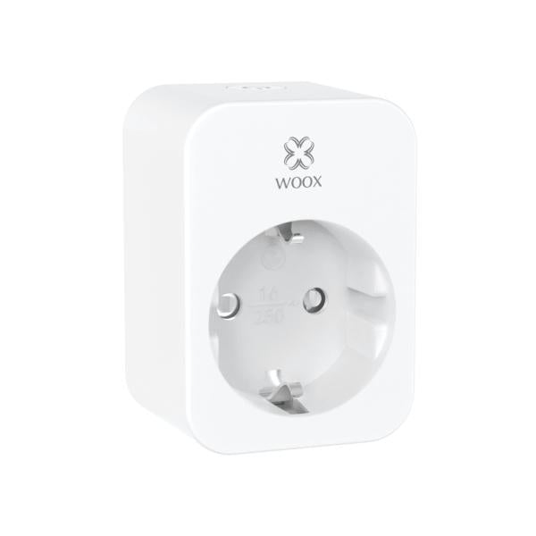 Woox woox r6118 plug, schuko, wifi, 802.11b g n, 3680 w, ip20, 30m, white