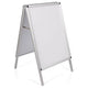 Stoepbord bi-office wit 594 x 841 mm (b x h)