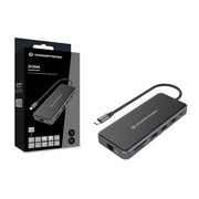 Conceptronic donn15g 12-in-1 docking station, usb 3.2 gen 1, type-c, 100 w, hdmi, vga, (micro)sd - afbeelding 2