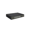 Levelone ges-2118 hilbert 18-port smart lite managed l2 switch, 16x rj45 gigabit, 2x sfp, 1000 mbps