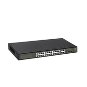 Levelone levelone ges-2128 hilbert 28-port gigabit lite switch, 24 x gigabit rj45, 4 x gigabit sfp rj45 - afbeelding 4