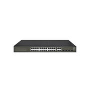 Levelone levelone ges-2128 hilbert 28-port gigabit lite switch, 24 x gigabit rj45, 4 x gigabit sfp rj45 - afbeelding 1