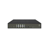 Levelone ges-2110p hilbert 10-port gigabit poe smart lite managed l2 switch, 8x poe outputs, 2x sfp - afbeelding 1
