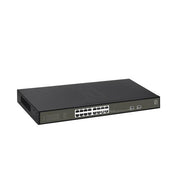 Levelone ges-2118p hilbert 18-port gigabit poe smart lite managed l2 switch, 16x poe, 230w, 2x sfp - afbeelding 4