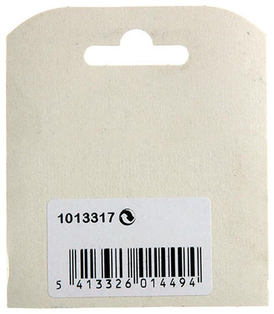 Mack 1013317 - 12 plankdragers ø 7mm hulzen ø 7,5 mm vernikkeld | 5 stuks