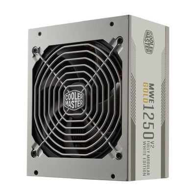 Cooler master cooler mpe-c501-afcag-3geu mwe gold 1250 v2 white, atx3.0, 1250w, 90%, 140mm, 3x pcie 6+2