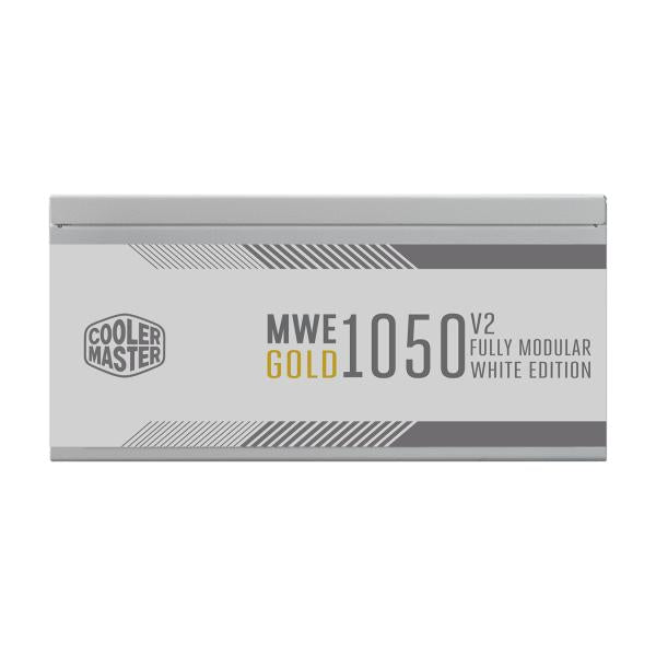 Cooler master cooler mpe-a501-afcag-3geu mwe gold 1050 v2 white, atx3.0, 1050w, 90%, 140mm, 3x pcie 6+2