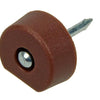 Mack 1017028 - 20 plankdragers met nagel bruin | 5 stuks