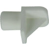 Mack 1015838 - 20 plankdragers kunststof wit ø 6 mm | 10 stuks