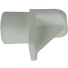 Mack 1015839 - 20 plankdragers kunststof wit ø 7 mm | 10 stuks