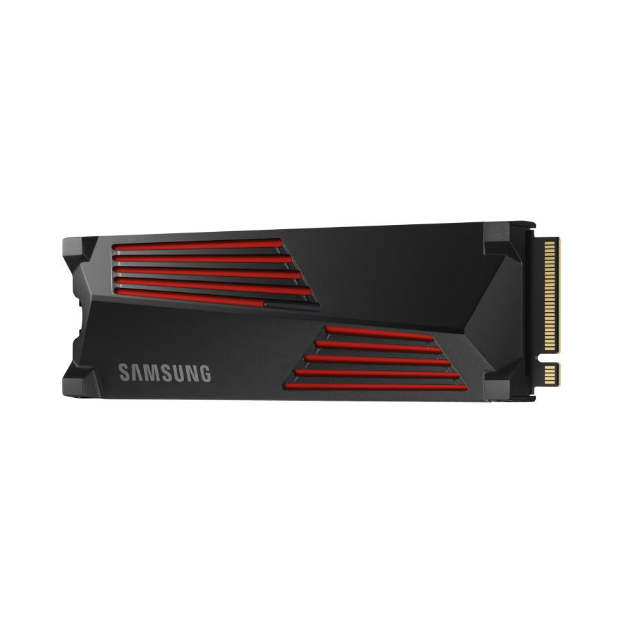 Samsung mz-v9p1t0gw mz-v9p1t0 990 pro heatsink ssd, 1 tb, m.2, 7450 mb s