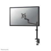 Neomounts ds60-425bl1 desk-mount, 1x 27 inch, 8 kg, tilt rotate swivel, 100x100 mm, black - afbeelding 1