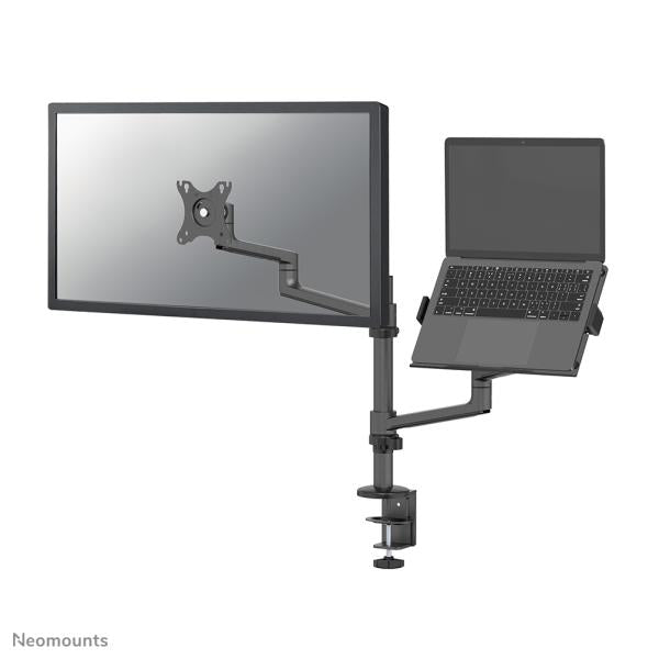 Neomounts neomounts ds20-425bl2 monitor desk-mount, 17 27 , 8 kg, 360°, black