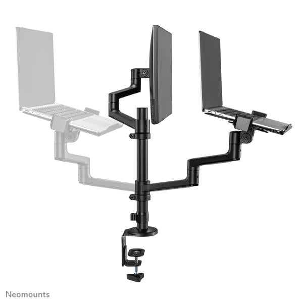 Neomounts neomounts ds20-425bl2 monitor desk-mount, 17 27 , 8 kg, 360°, black