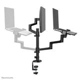 Neomounts ds20-425bl2 monitor desk-mount, 17 - 27 , 8 kg, 360°, black - afbeelding 4