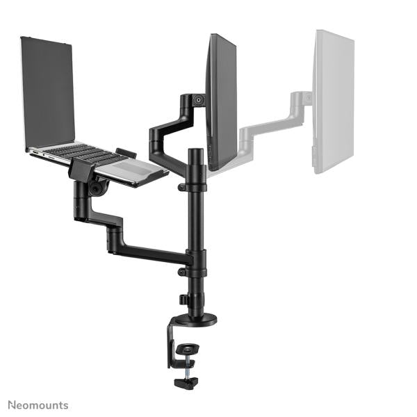 Neomounts neomounts ds20-425bl2 monitor desk-mount, 17 27 , 8 kg, 360°, black