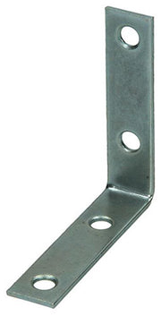 Mack 1013297 - 4 geplooide winkelhaken verzinkt 63x63x16x2mm | 10 stuks - afbeelding 1