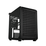 Cooler master q500-kgnn-s00 qube 500 flatpack, atx, midi-tower, glass window, usb 3.2 type-c, black - afbeelding 1