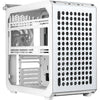 Cooler master q500-wgnn-s00 qube 500 flatpack white, atx, usb 3.2, 120 140 mm, water-cooling ready
