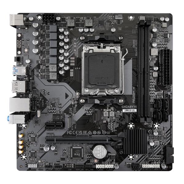 Gigabyte gigabyte a620m h, matx, amd am5, a620, ddr5, 96 gb, usb 3.2 gen 1, m.2, gbe lan