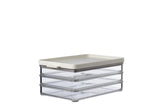 Mepal omnia vleeswarendoos 3-laags nordic white 23x14,9x10cm - afbeelding 1