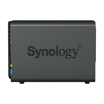 Synology diskstation ds223 nas (zwart, 1x 1gbe lan, 3x usb 3.2 gen 1)