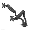 Neomounts neomounts ds70s-950bl2 full-motion monitor arm, desk mount, 17 35 inch, 18 kg, 100x100 mm, black