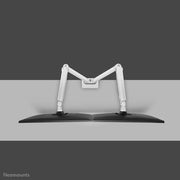 Neomounts ds70s-950wh2 full-motion desk mount, 2x 17 - 35 , 18 kg, 100x100 mm, silver - afbeelding 5