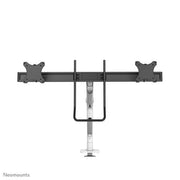 Neomounts ds75s-950wh2 full-motion desk mount, 2x 17 - 27 , 8 kg, 100x100 mm, black - afbeelding 4