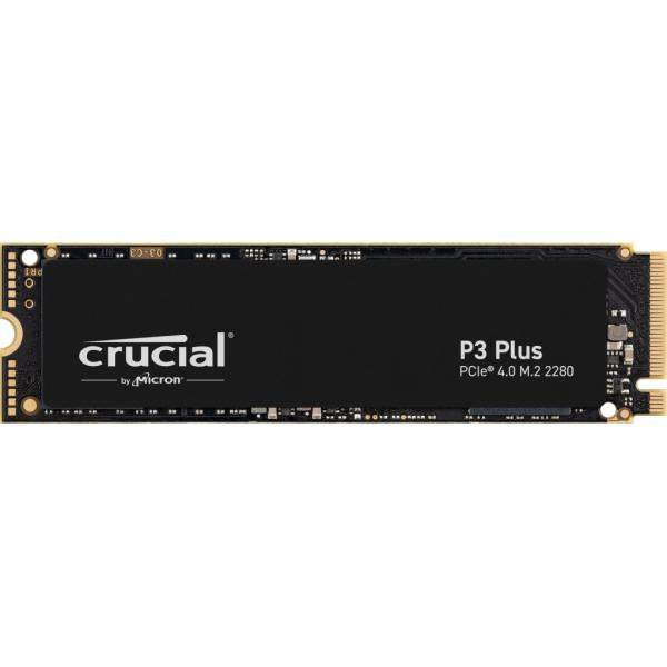 Crucial p3 plus 2 tb ssd (ct2000p3pssd8, pcie 4.0 x4, nvme, m.2 2280)