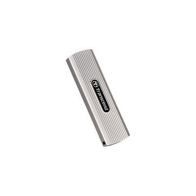 Transcend transcend ts2tesd320a esd320a external ssd, 2 tb, usb 10gbps, type-a, 1050 950 mb s, silver