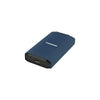 Transcend ts2tesd410c esd410c external ssd, 2 tb, usb 20gbps, type c, 2000 mb s, blue