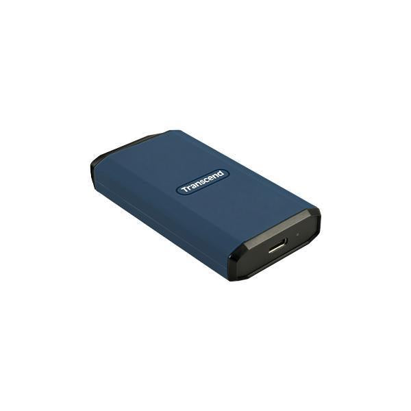 Transcend transcend ts4tesd410c esd410c external ssd, 4 tb, usb type-c, 20gbps, 2000 mb s, blue