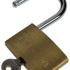 Mack 1014075 - hangslot met cilinder messing 50 mm | 10 stuks