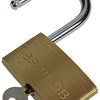 Mack 1014076 - hangslot met cilinder messing 60 mm | 10 stuks