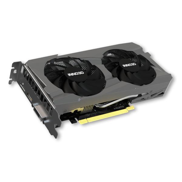 Inno3d inno3d n30502-08d6-1711va41 geforce rtx 3050 twin x2 v2, 8gb gddr6, 128-bit, 1777, 14gbps, 1xdp+hdmi