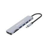 Conceptronic donn19g 7-in-1 usb 3.2 gen 1 docking station, hdmi, usb-a 3.0 x 3, sd, tf microsd, 100w - afbeelding 1