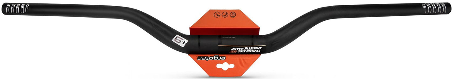 Ergotec stuur riser bar 50 6+ ø31.8mm - zwart