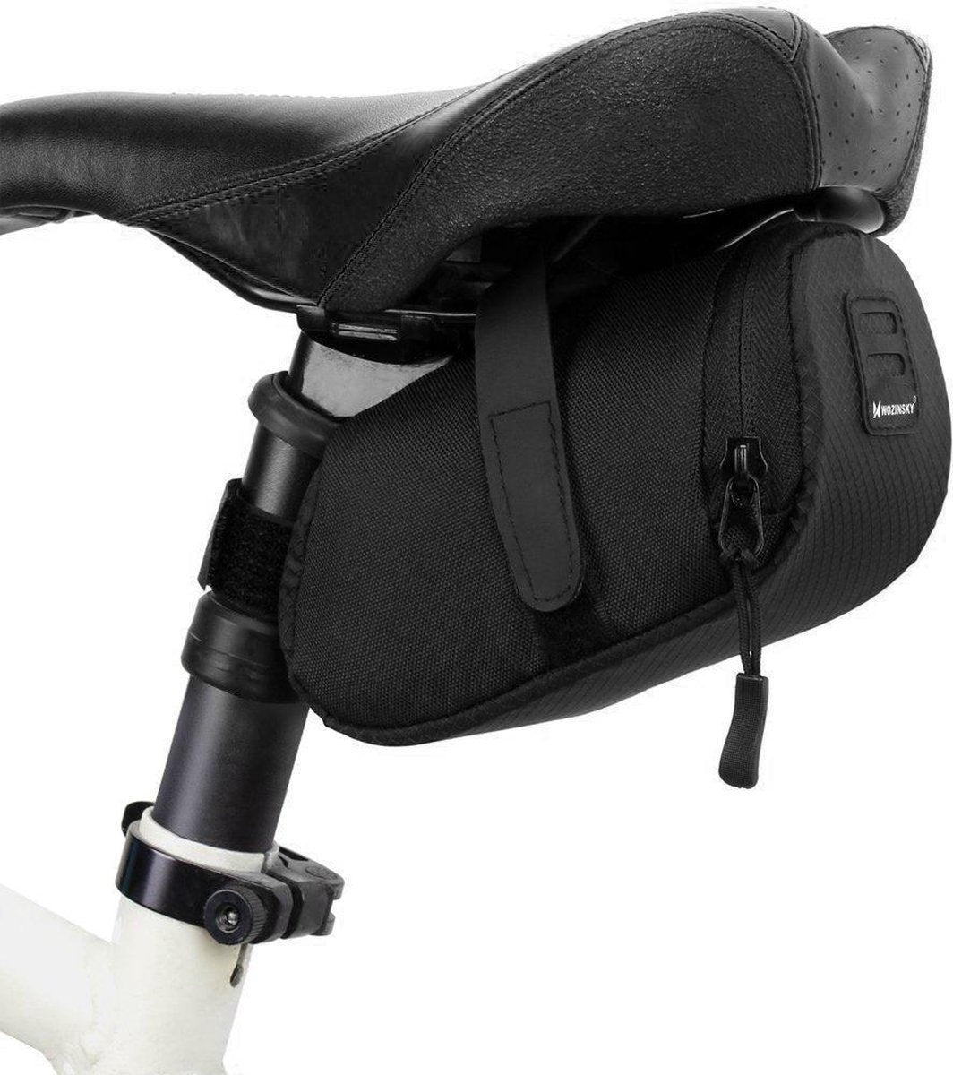 Wozinsky wbb8bk - kleine fietstas - 0,6l - zwart - polyester