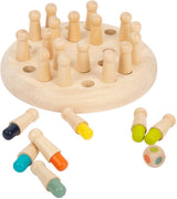 Small foot - houten kleuren memo spel - afbeelding 1